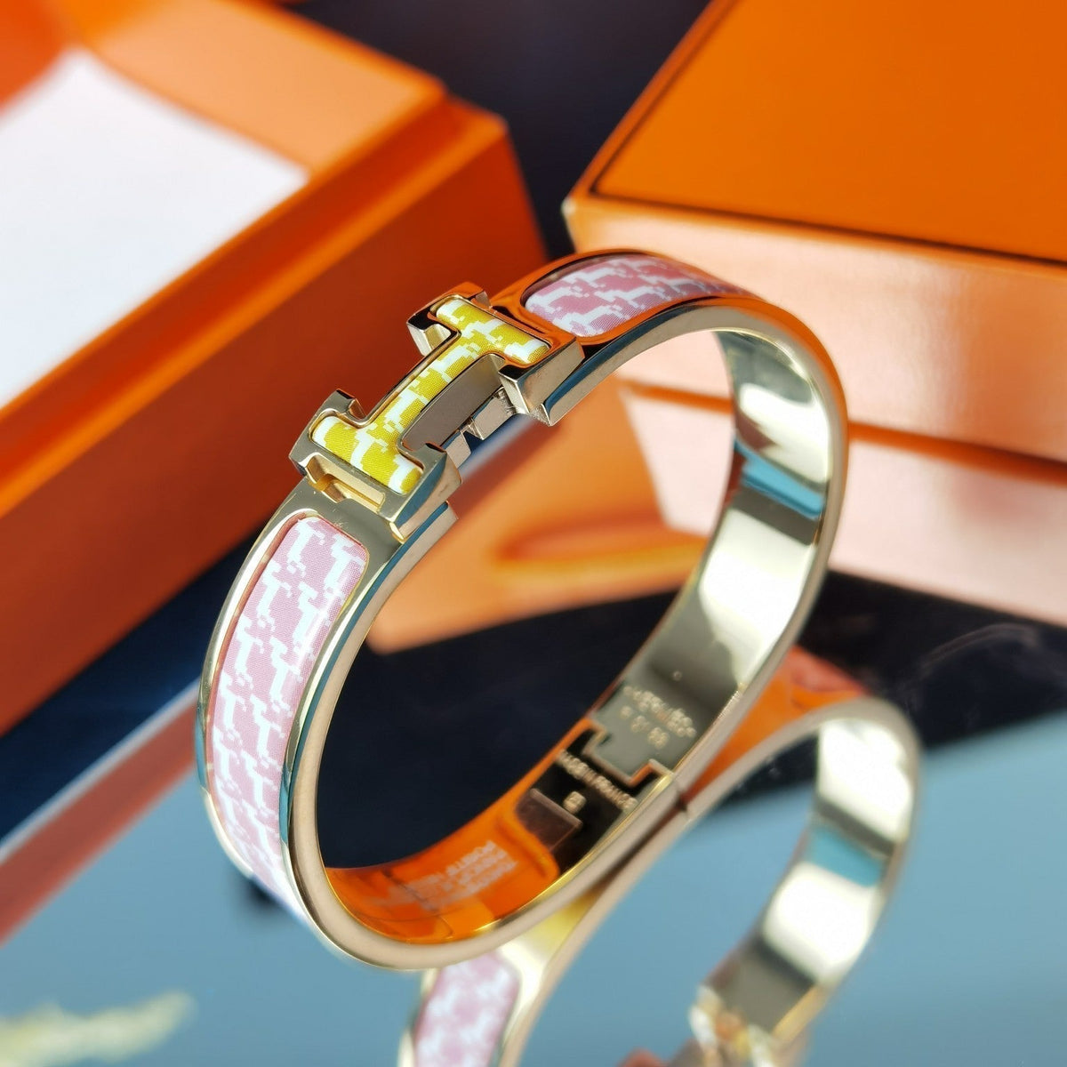 [Stellar Jewelry]H HORSE BRACELET 12MM