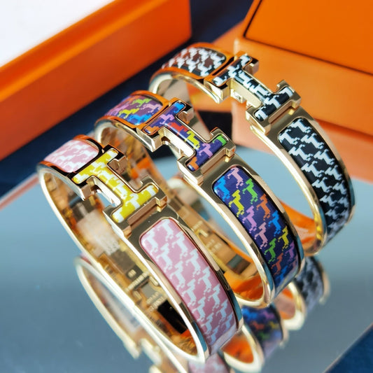 [Stellar Jewelry]H HORSE BRACELET 12MM