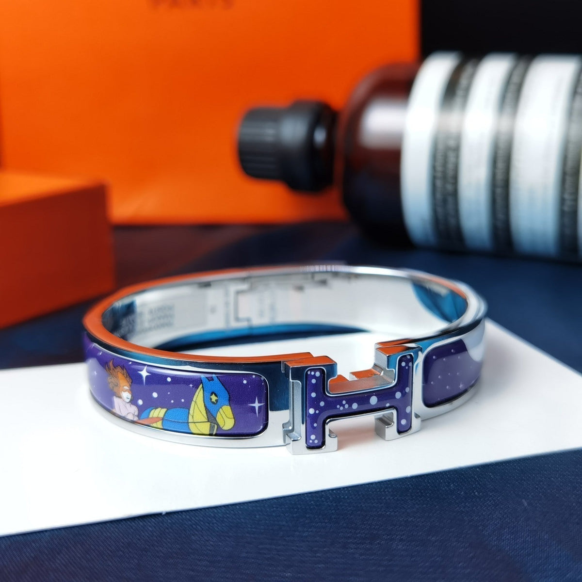 [Stellar Jewelry]H STAR AND MOON BRACELET 12MM