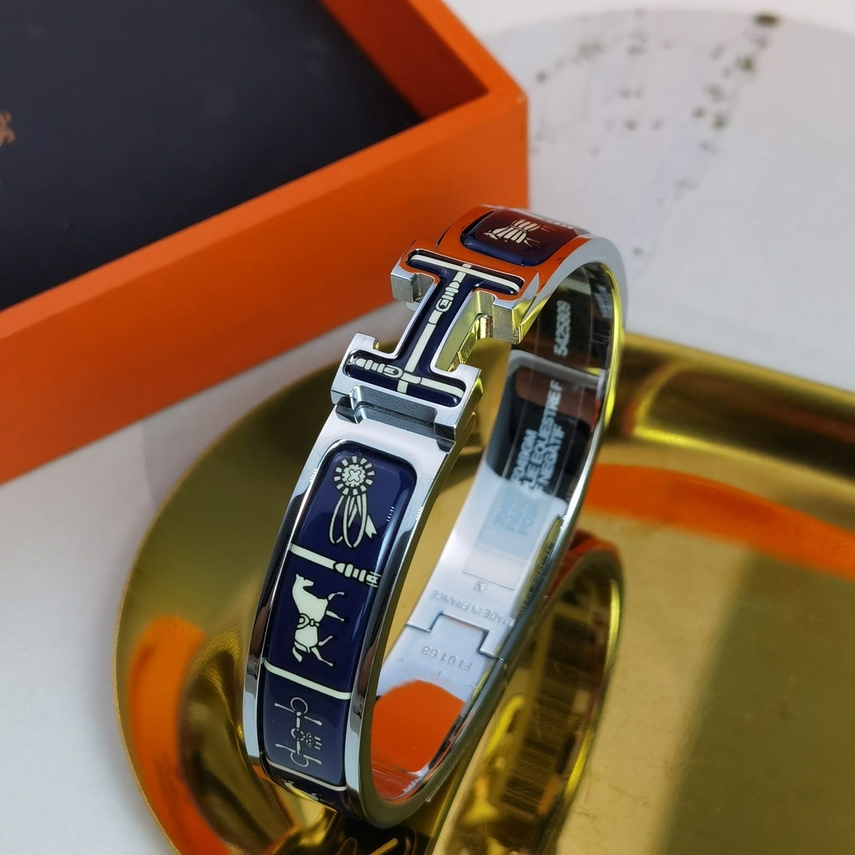 [Stellar Jewelry]H COUVERTURES DARK BLUE BRACELET