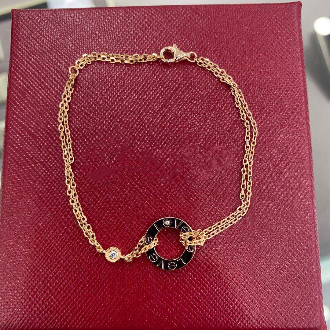 [Stellar Jewelry]LOVE BRACELET 2 DIAMOND