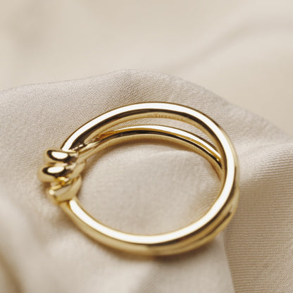 [Stellar jewels]KNOT RING GOLD
