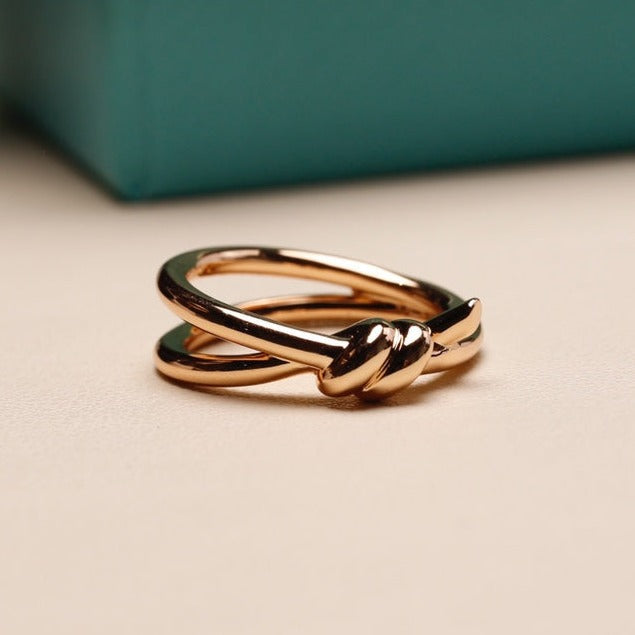 [Stellar jewels]KNOT RING PINK GOLD