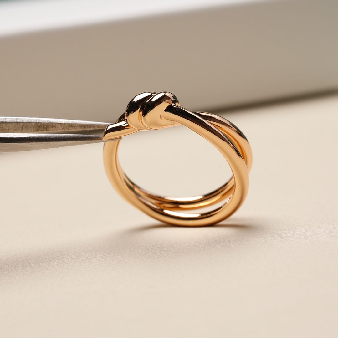 [Stellar jewels]KNOT RING PINK GOLD