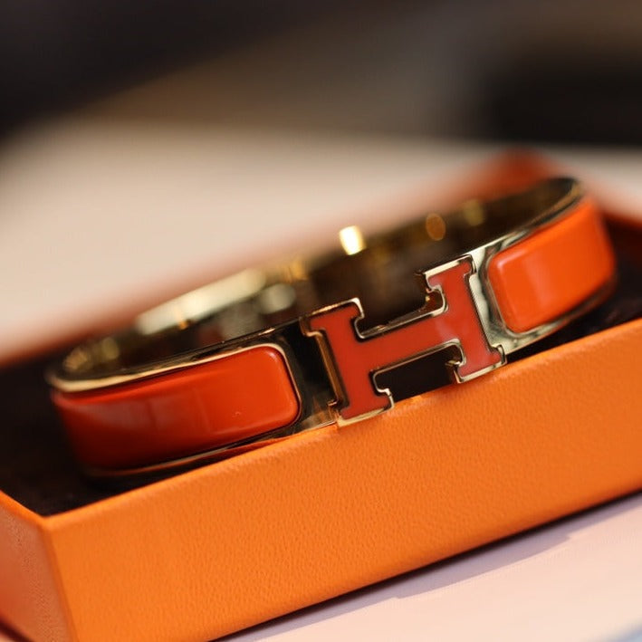 [Stellar Jewelry]H BRACELET 12MM GOLD