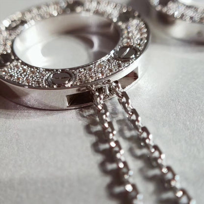 [Stellar Jewelry]LOVE NECKLACE ADJUSTABLE SILVER