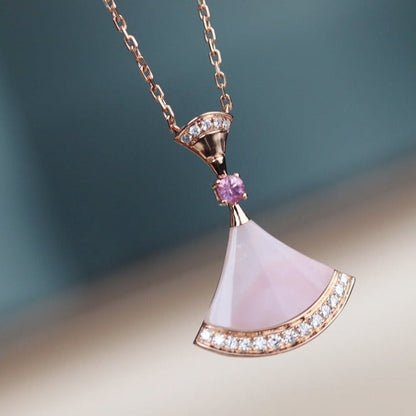 [Stellar Jewelry]DREAM NECKLACE PINK MOP DIAMOND