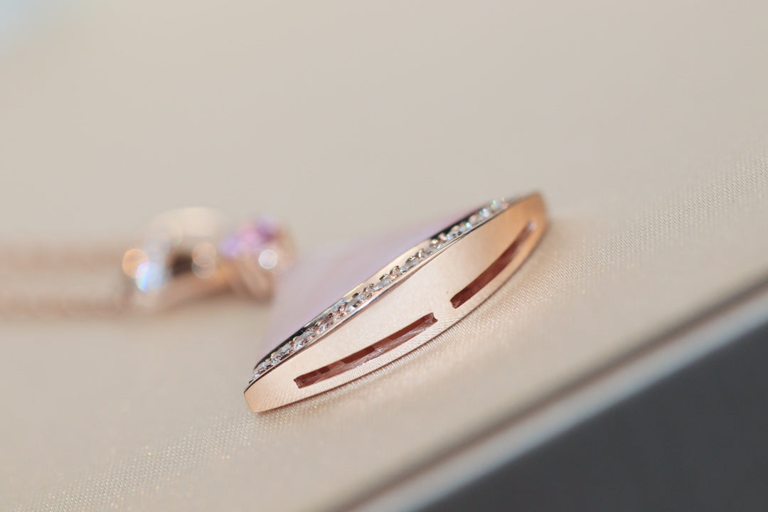 [Stellar Jewelry]DREAM NECKLACE PINK MOP DIAMOND