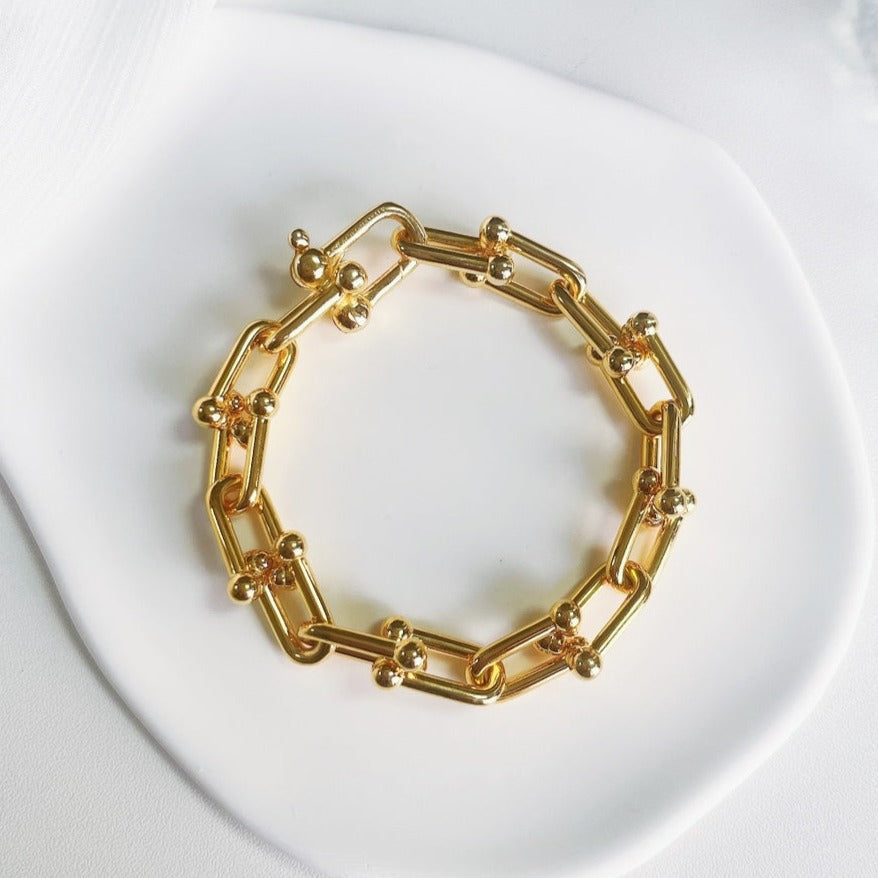 [Stellar jewels]HARDWEAR GOLD BRACELET
