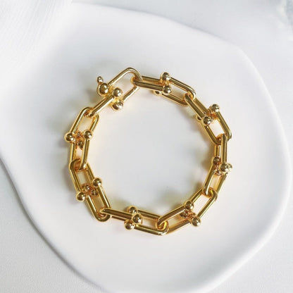 [Stellar jewels]HARDWEAR GOLD BRACELET