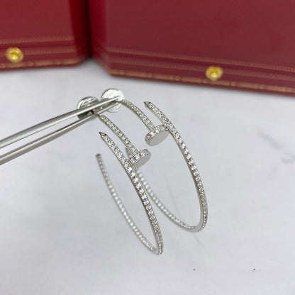 [Stellar Jewelry]JUSTE EARRINGS FULL DIAMONDS 1.8MM