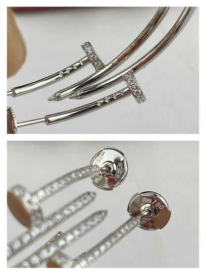 [Stellar Jewelry]JUSTE EARRINGS FULL DIAMONDS 1.8MM