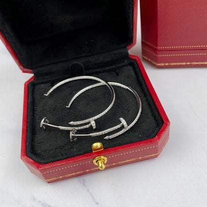 [Stellar Jewelry]JUSTE FULL DIAMOND LARGE EARRINGS