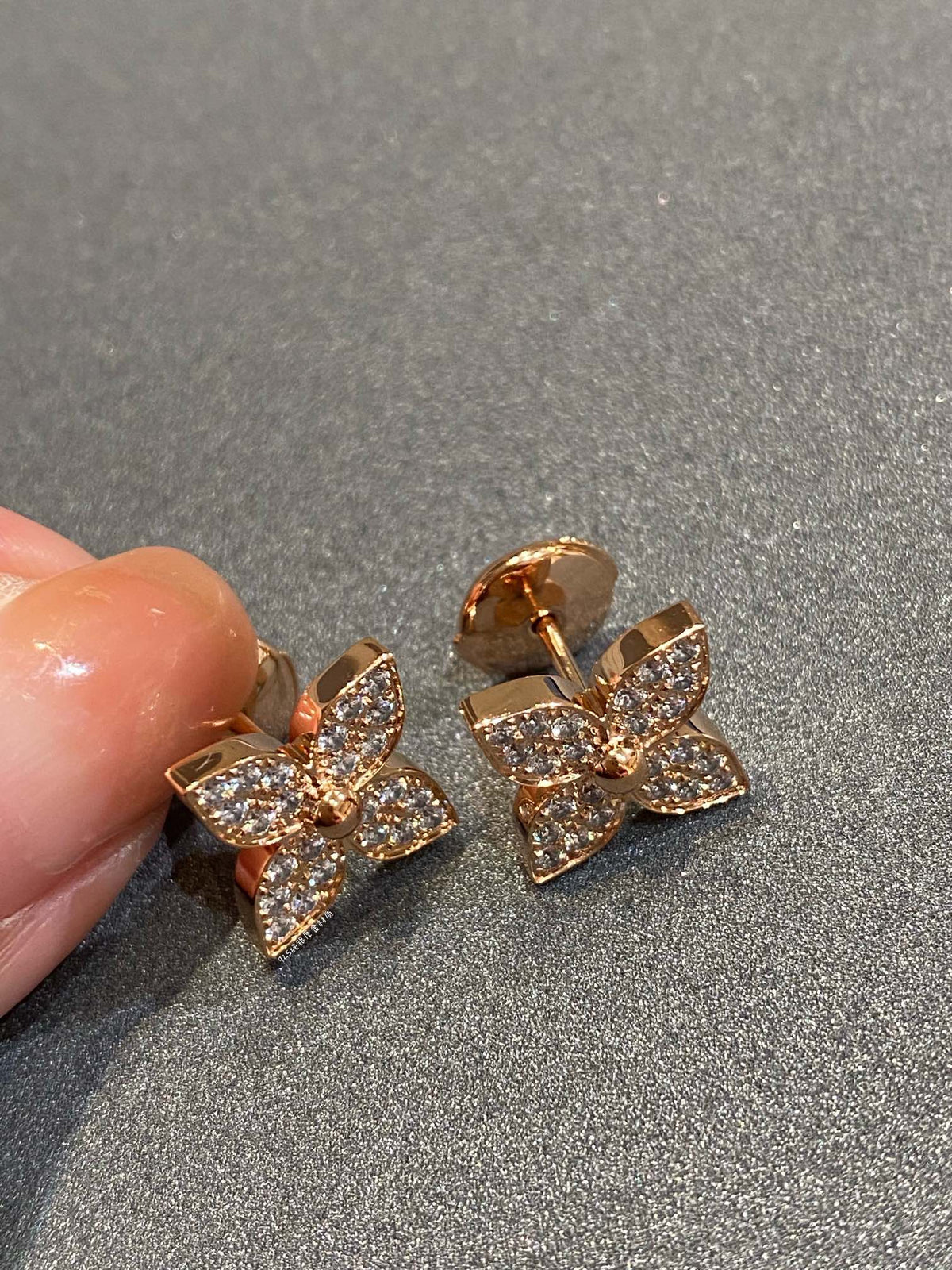 [Stellar Jewelry]STAR DIAMOND EARRINGS