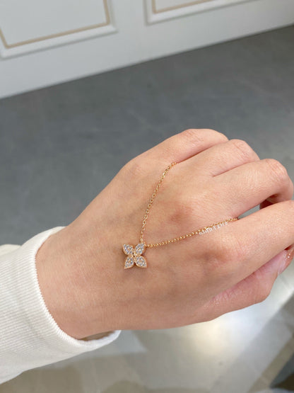 [Stellar Jewelry]STAR DIAMOND NECKALCE