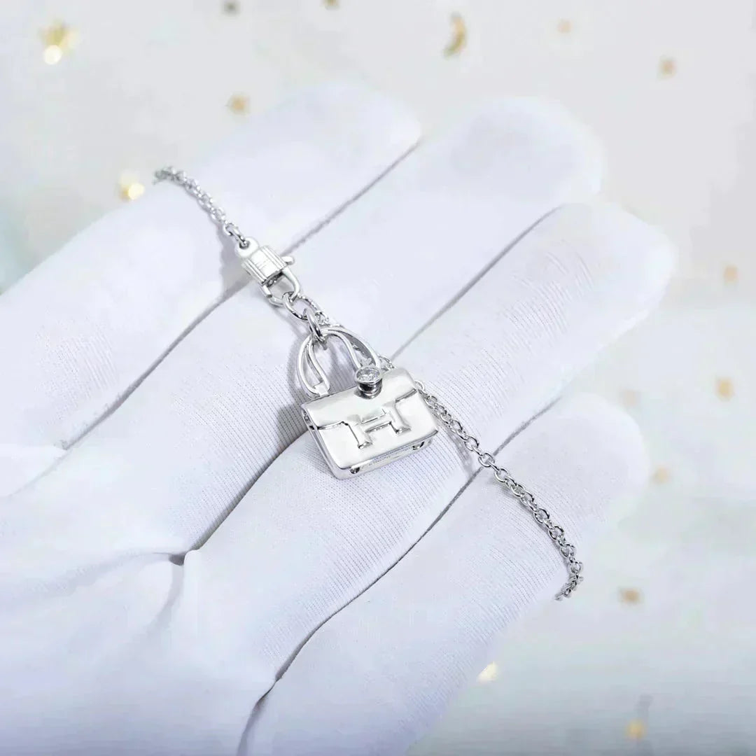 [Stellar Jewelry]AMULETTE PEDANT SILVER NECKLACE