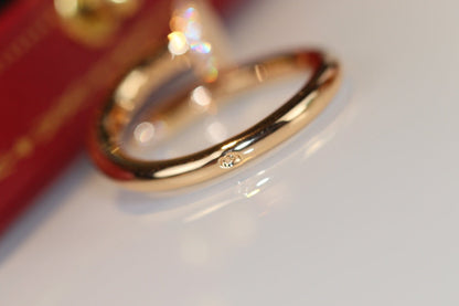 [Stellar Jewelry]JUSTE RING 2.65MM GOLD DIAMOND
