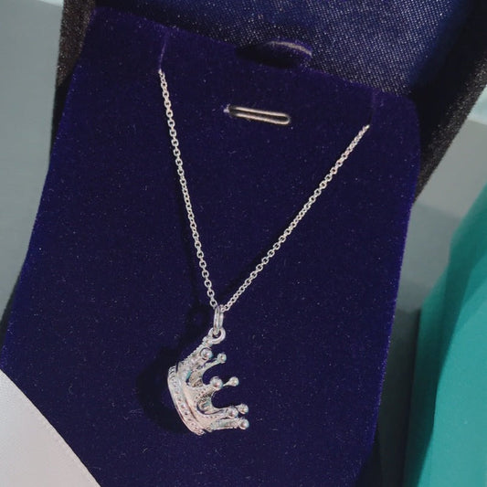 [Stellar jewels]CROWN PEDANT NECKLACE