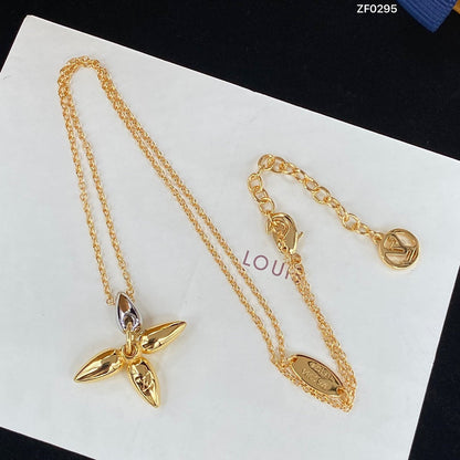 [Stellar Jewelry]LOUISETTE PEDANT GOLD NECKLACE