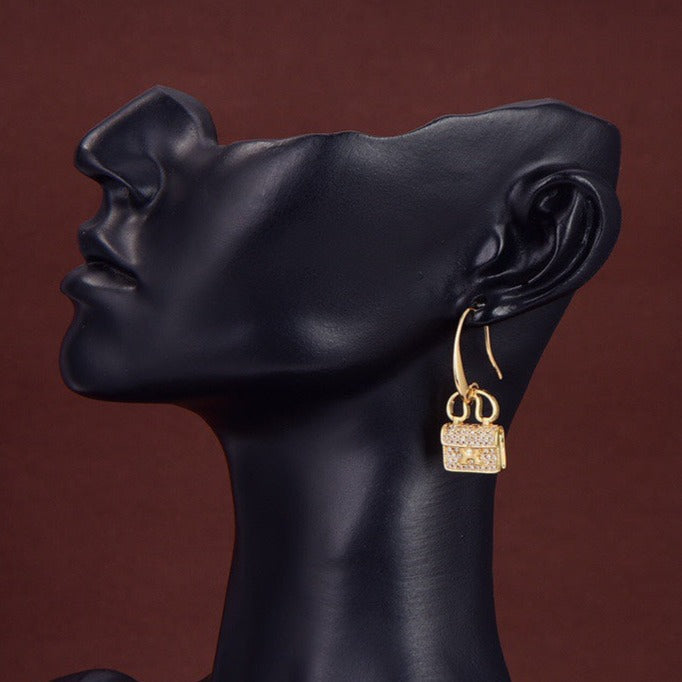 [Stellar Jewelry]KELLY DIAMOND EARRINGS