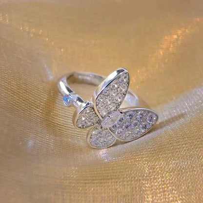 [Stellar Jewelry]BUTTERFLY DIAMOND RING