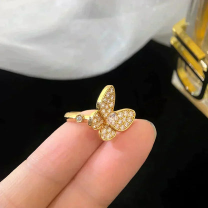 [Stellar Jewelry]BUTTERFLY DIAMOND RING