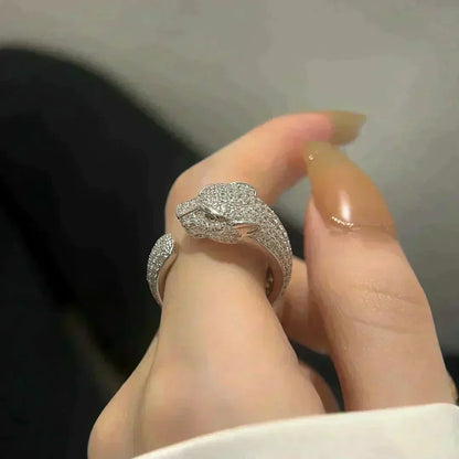 [Stellar Jewelry]PANTHERE 5.5MM ALL DIAMOND RING