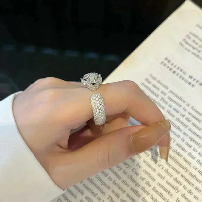 [Stellar Jewelry]PANTHERE 5.5MM ALL DIAMOND RING