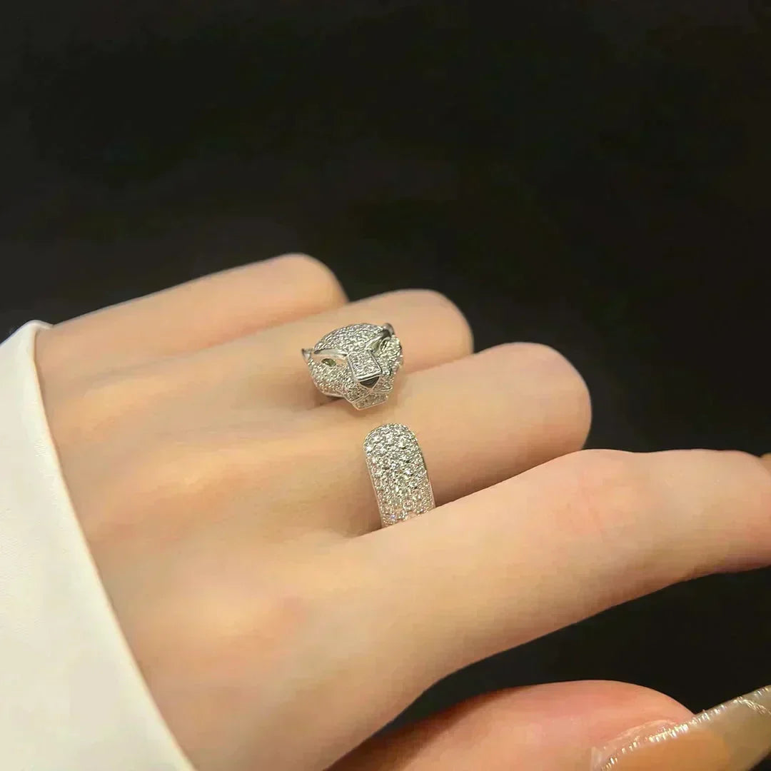 [Stellar Jewelry]PANTHERE 5.5MM ALL DIAMOND RING