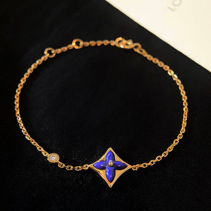 [Stellar Jewelry]COLOR STAR PINK GOLD DIAMOND BRACELET