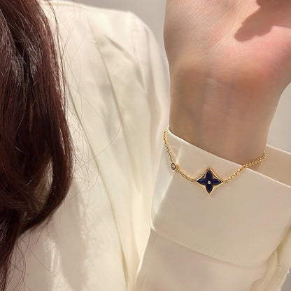 [Stellar Jewelry]COLOR STAR PINK GOLD DIAMOND BRACELET