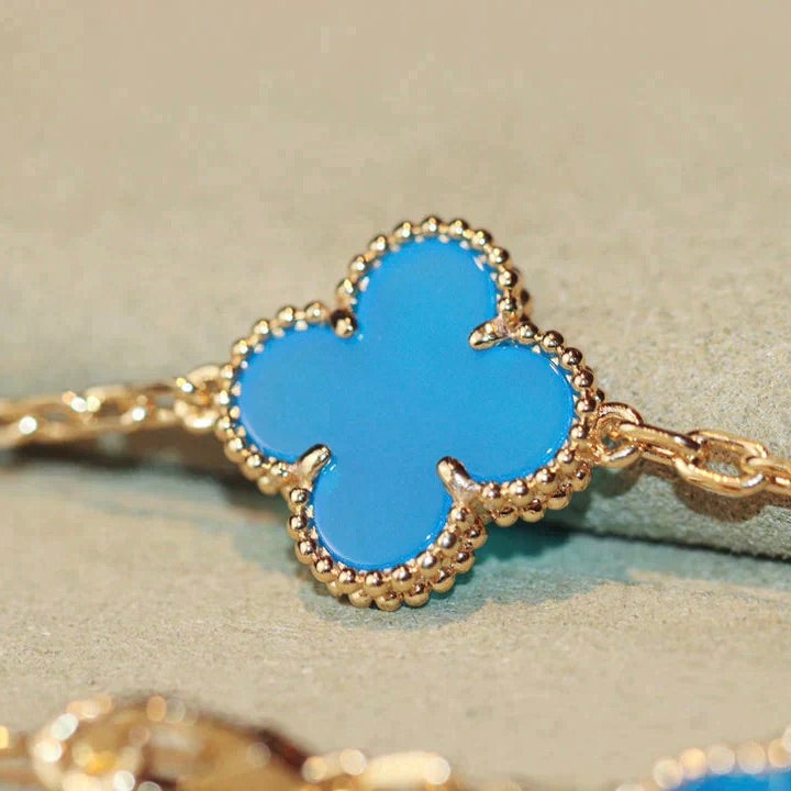 [Stellar Jewelry]CLOVER 20 MOTIFS TURQUOISE GOLD