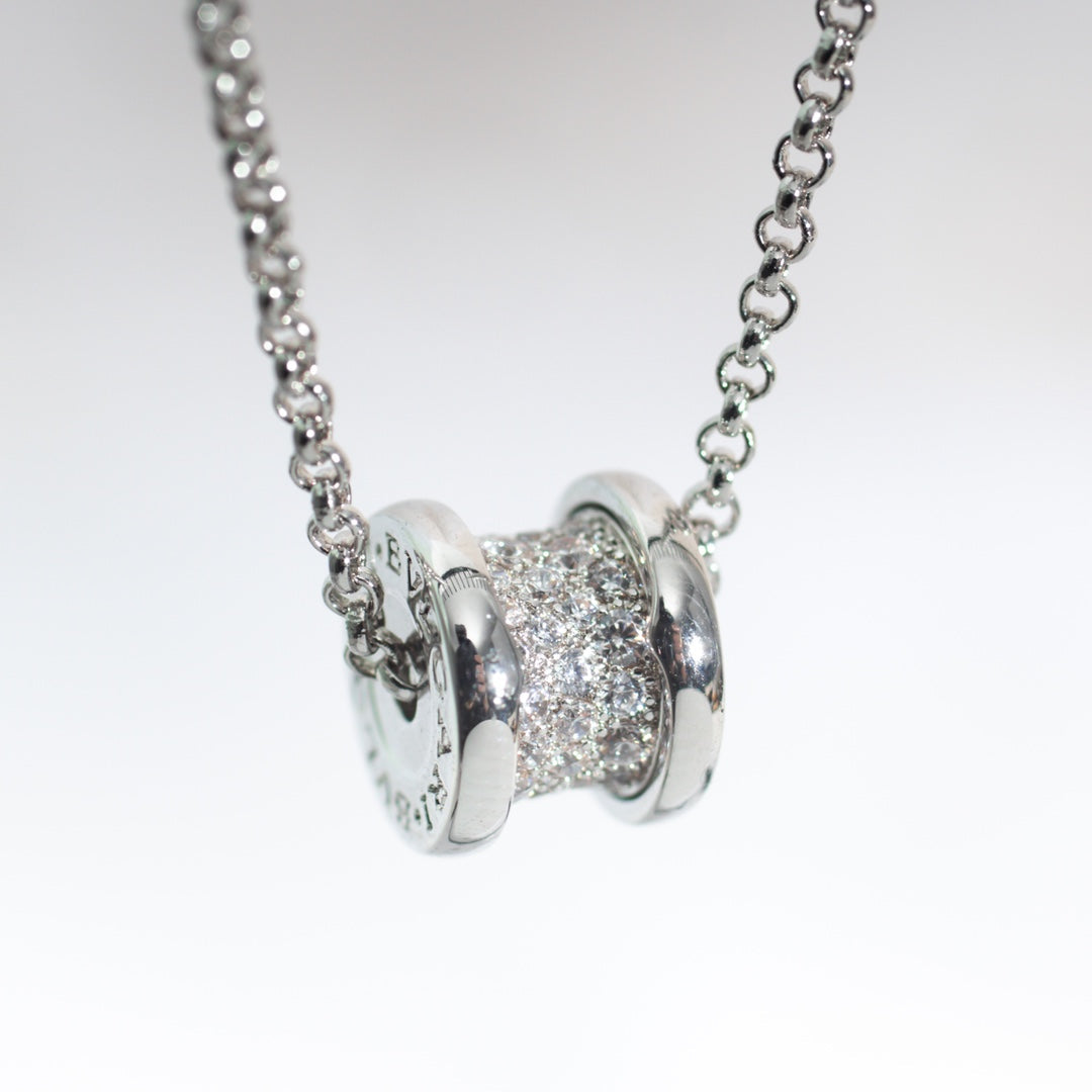 [Stellar Jewelry]ZERO 1 SILVER DIAMOND NECKLACE