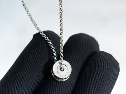 [Stellar Jewelry]ZERO 1 SILVER DIAMOND NECKLACE