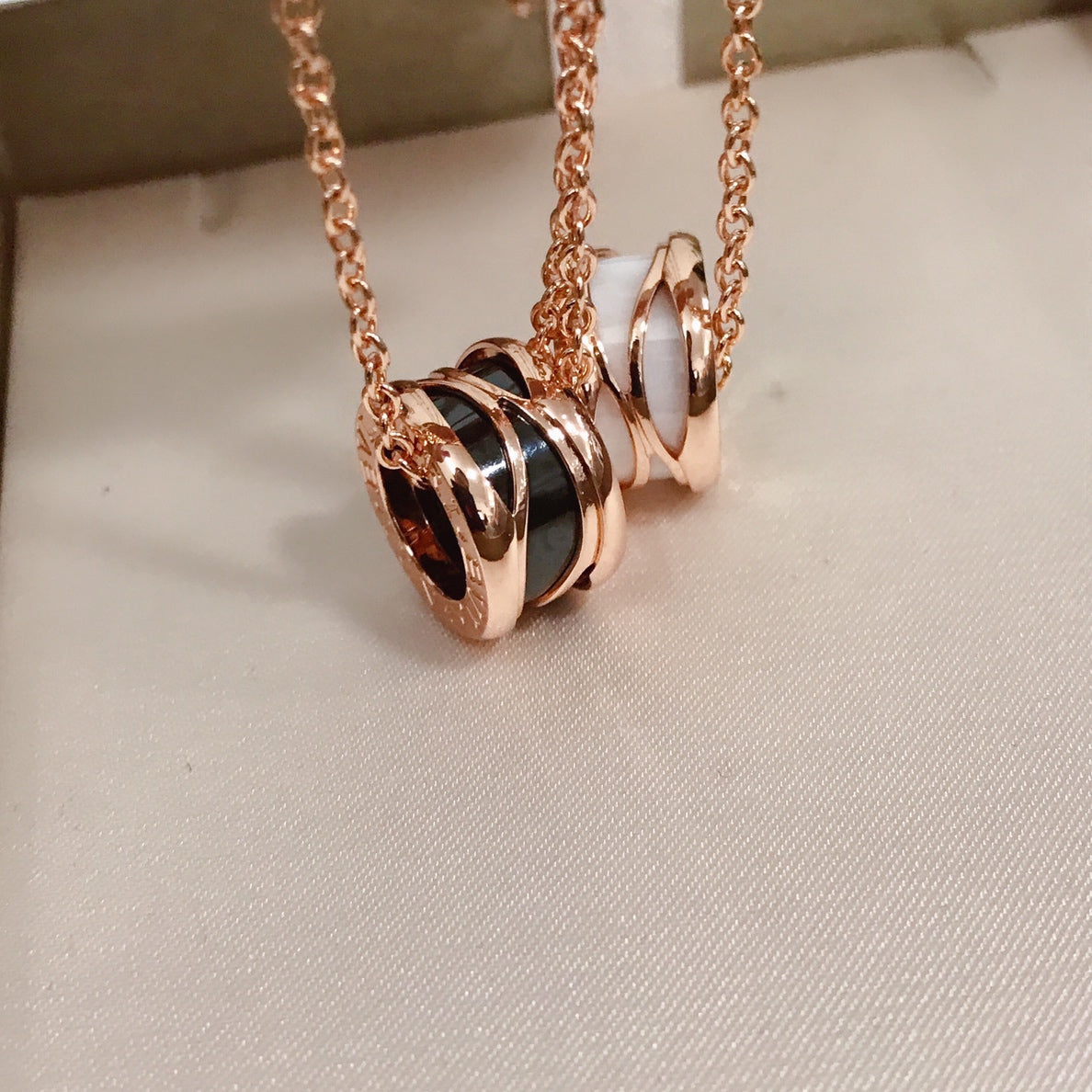 [Stellar Jewelry]ZERO 1 FOUR BAND PINK GOLD CERAMIC