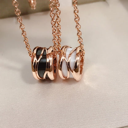 [Stellar Jewelry]ZERO 1 FOUR BAND PINK GOLD CERAMIC
