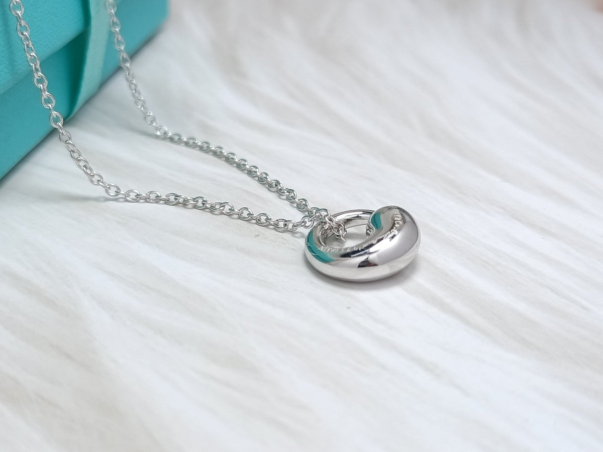[Stellar jewels]SNAIL PEDANT SILVER NECKLACE