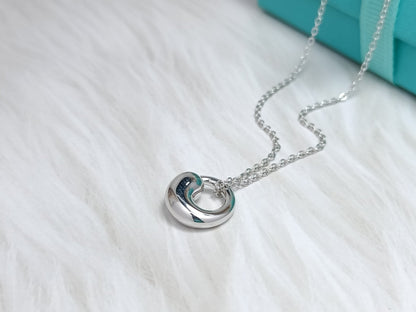 [Stellar jewels]SNAIL PEDANT SILVER NECKLACE