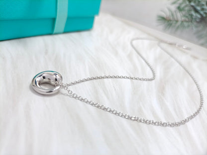 [Stellar jewels]SNAIL PEDANT SILVER NECKLACE