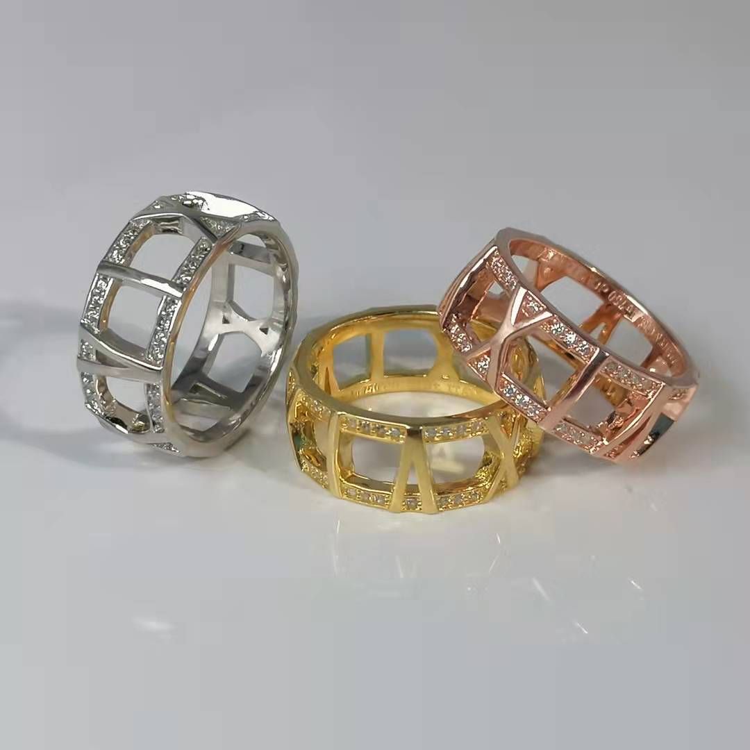 [Stellar jewels]ATLAS LARGE OPEN DIAMOND RING