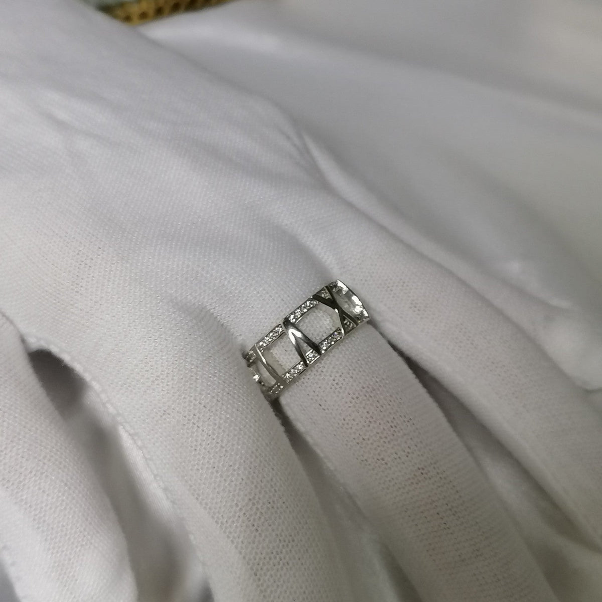 [Stellar jewels]ATLAS LARGE OPEN DIAMOND RING