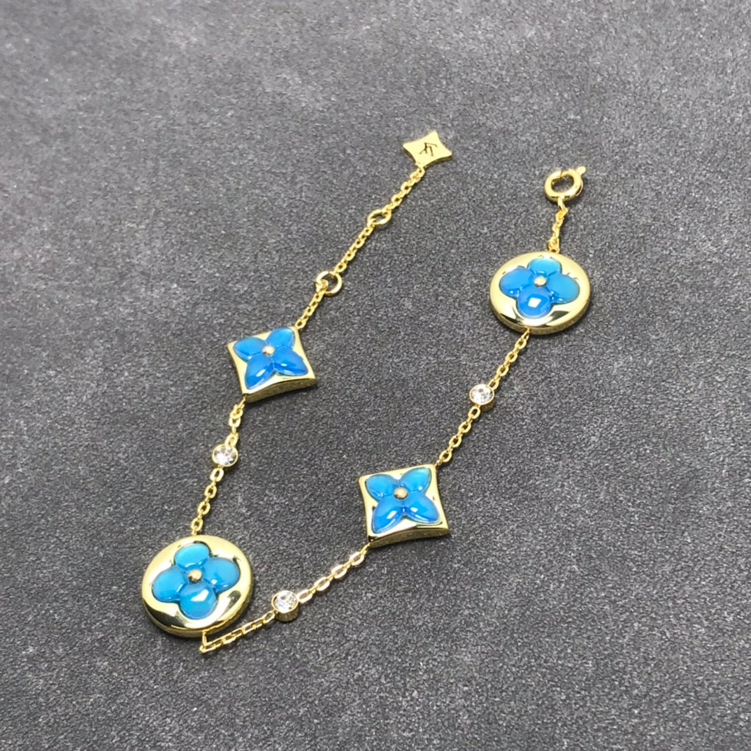 [Stellar Jewelry]STAR AND SUN TURQUOISE 4 MOTIFS 3 DIAMONDS