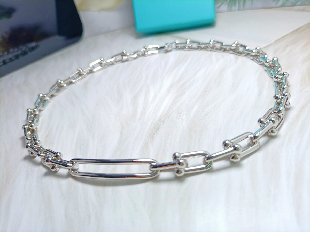 [Stellar jewels]HARDWEAR LONG CHAIN BRACELET