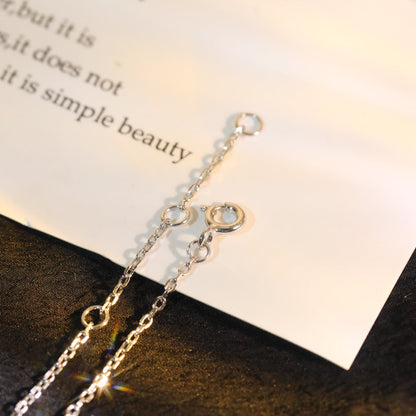 [Stellar Jewelry]SUN MOTIF PINK MOP SILVER BRACELET