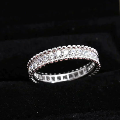 [Stellar Jewelry]PERLEE DIAMOND SILVER RING