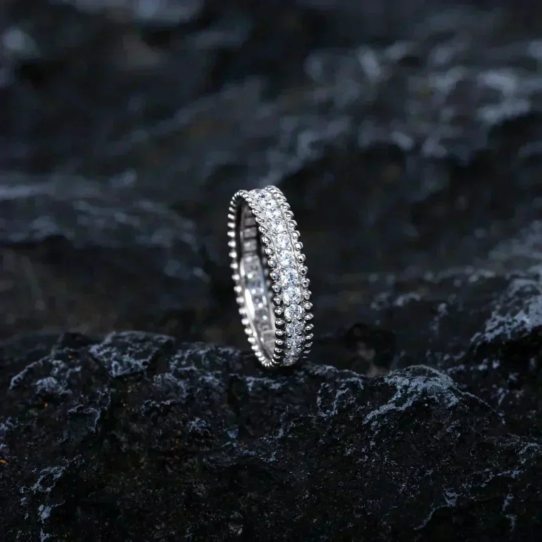 [Stellar Jewelry]PERLEE DIAMOND SILVER RING