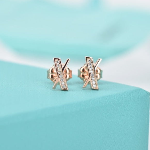 [Stellar jewels]ATLAS DIAMOND STUD EARRINGS