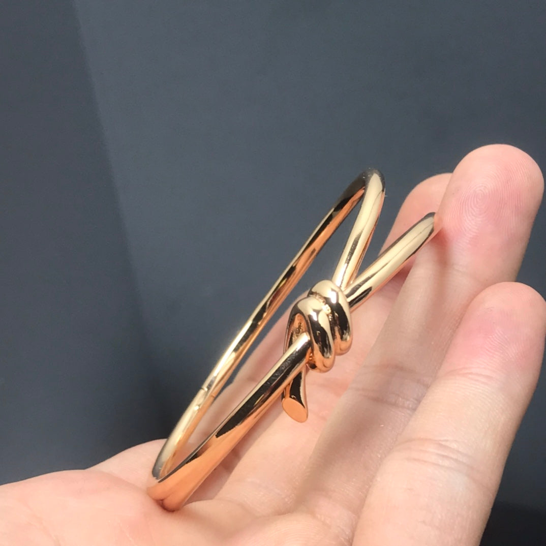 [Stellar jewels]KNOT DOUBLE ROWS BRACELET