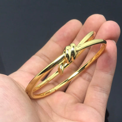 [Stellar jewels]KNOT DOUBLE ROWS BRACELET