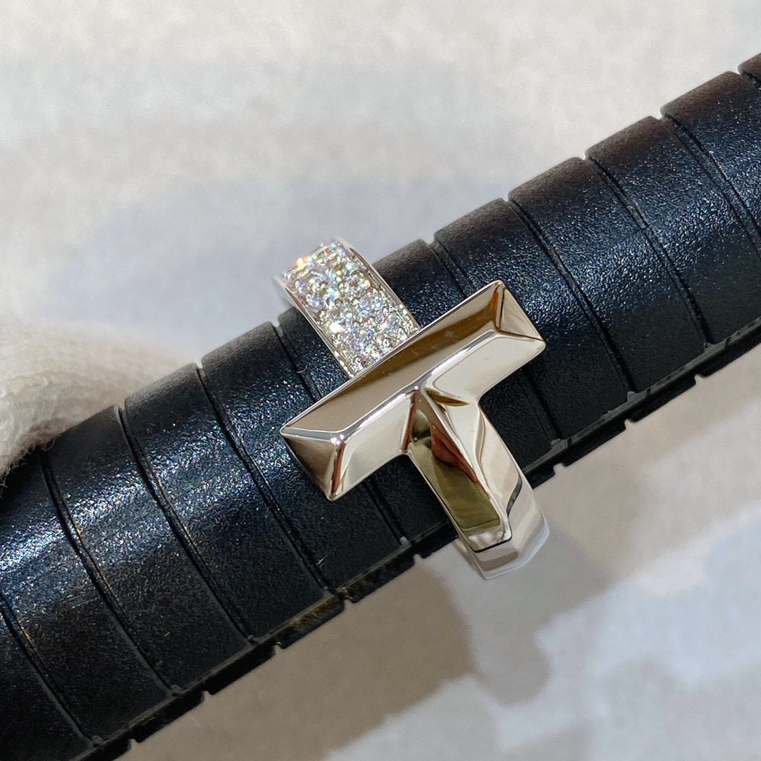 [Stellar jewels]T WIRE MEDIUM DIAMOND RING